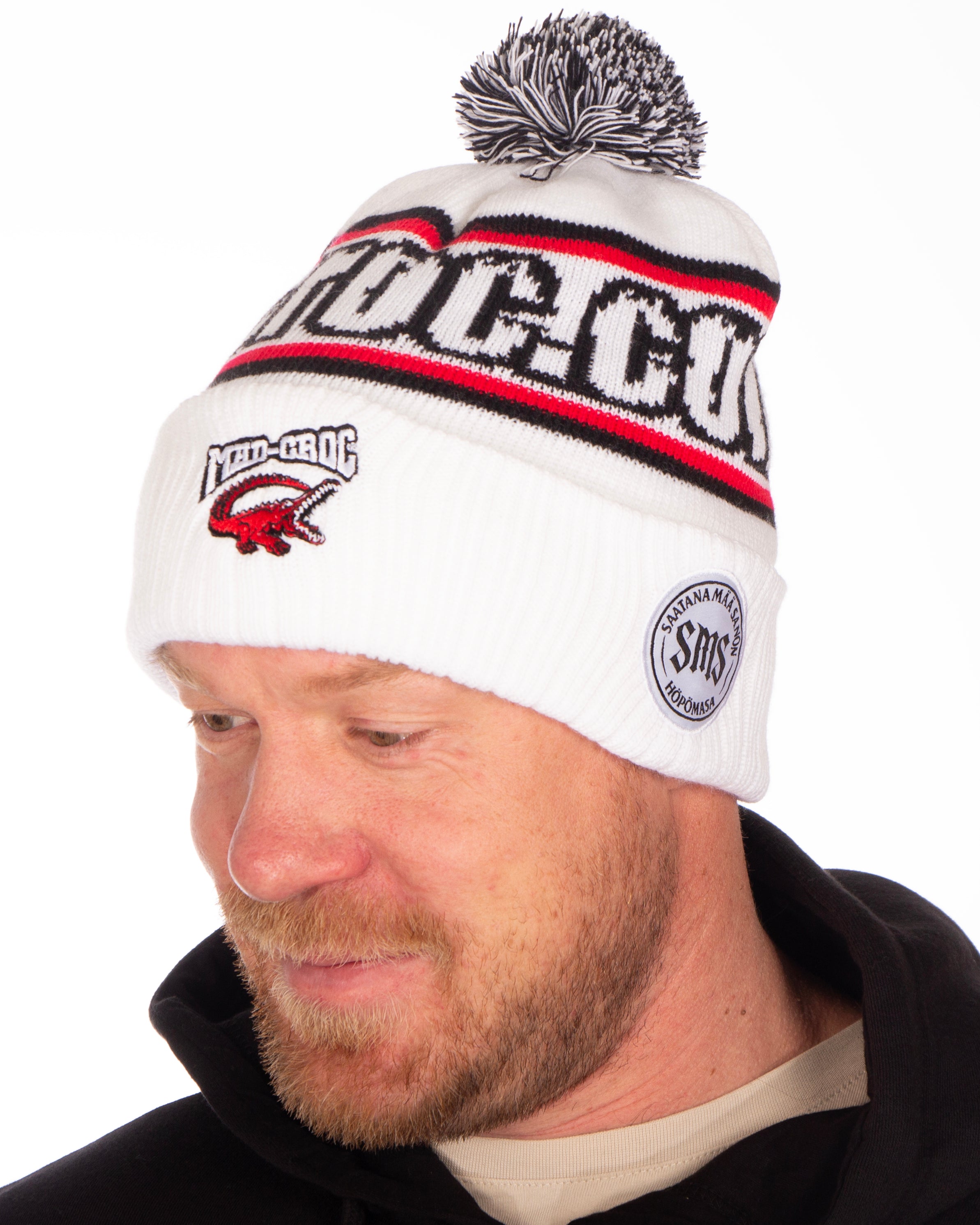 Disturb Clothing Höpömasa pipo - Valkoinen