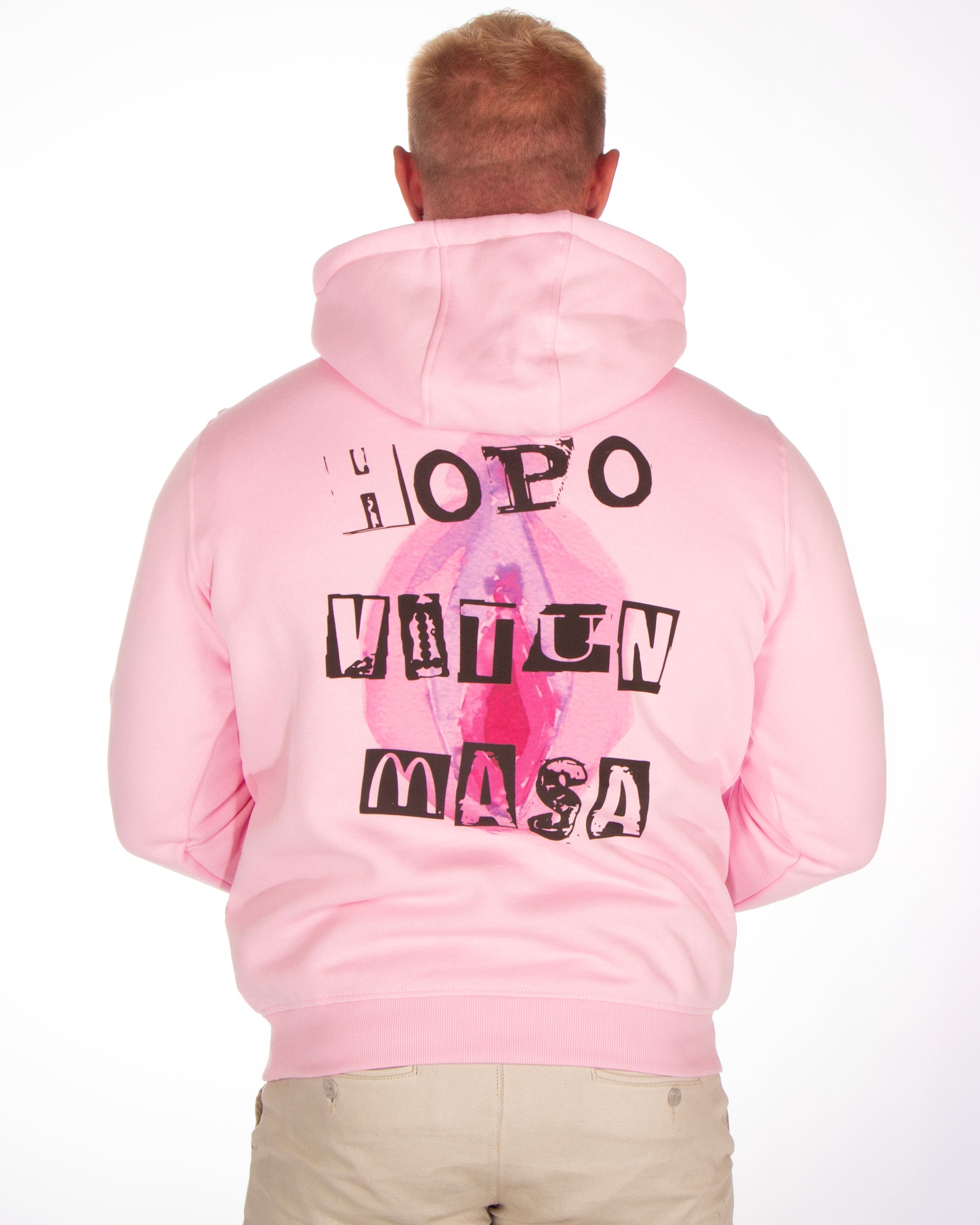 Höpö v#tun Masa hoodie - Rosa