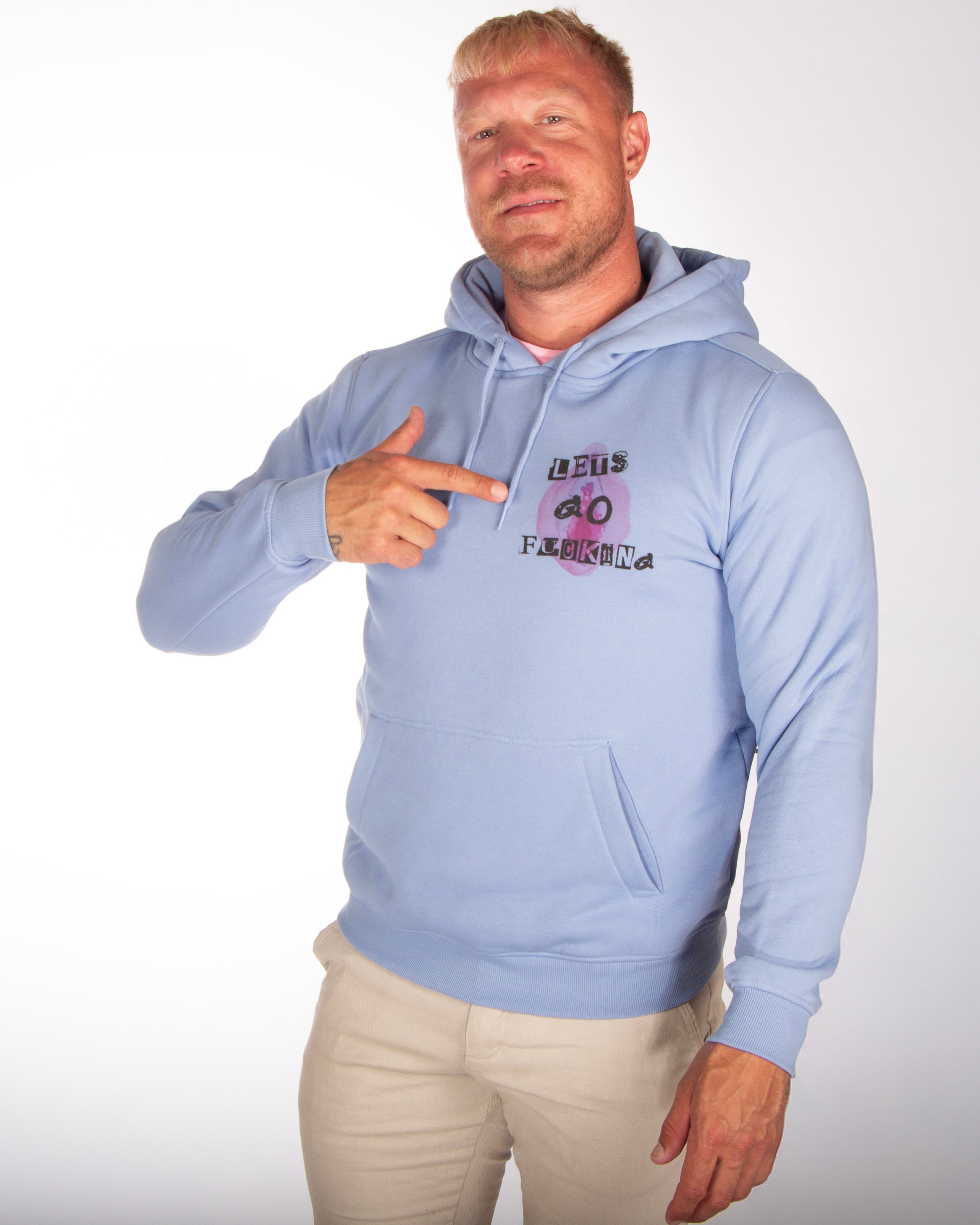 Höpö Vtun Masa hoodie - Blå