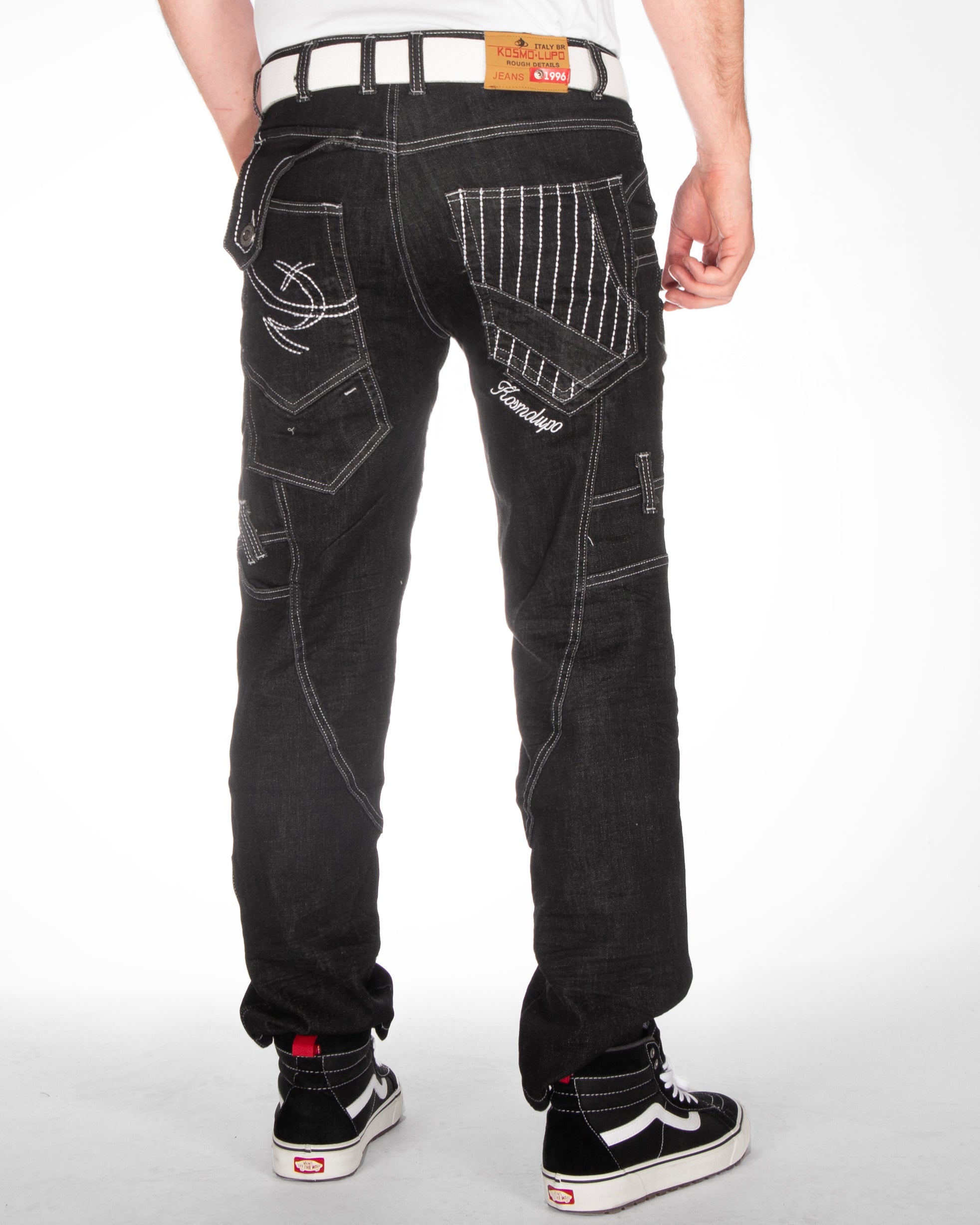 Kosmo Lupo KM130 Jemmy farkut - Musta