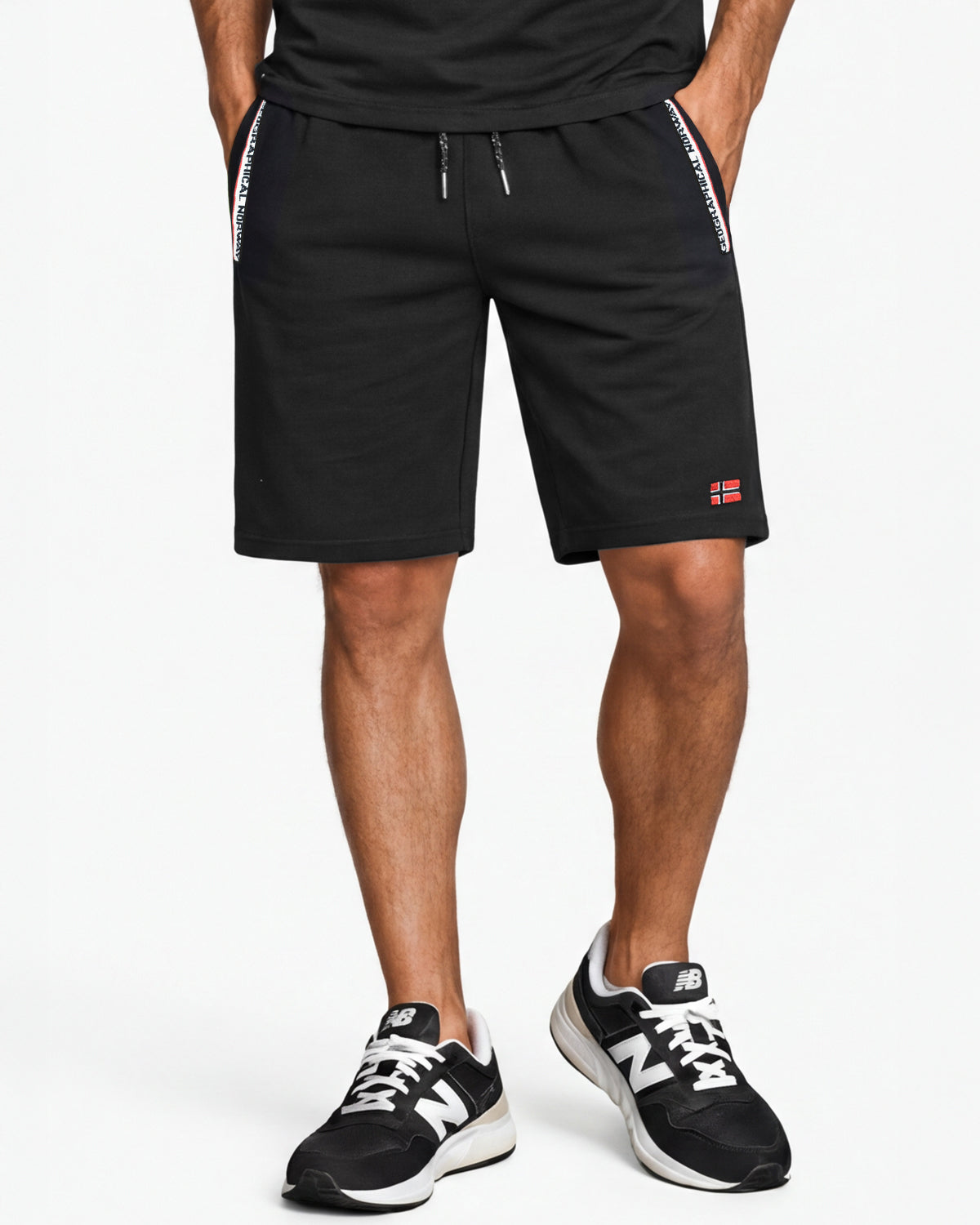 Geographical Norway Poliar collegeshortsit - Musta