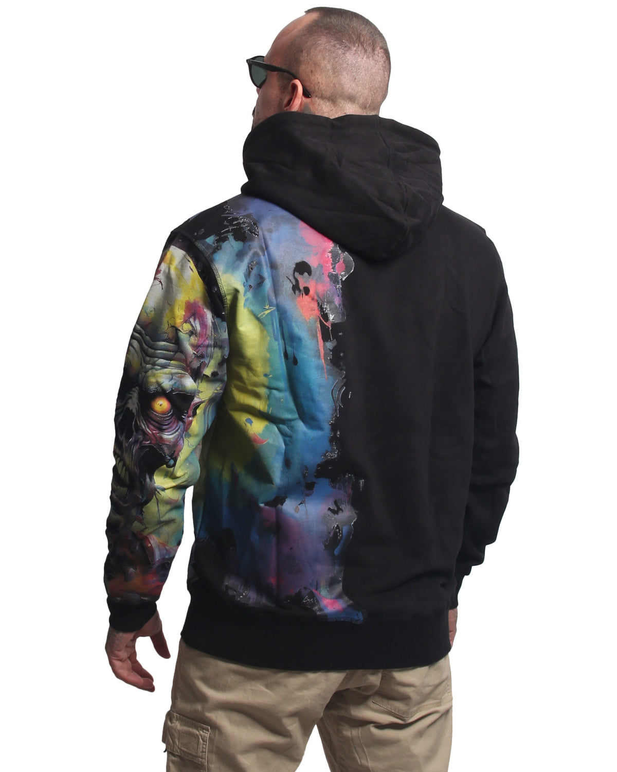 Yakuza Ink Zombie huppari - Musta