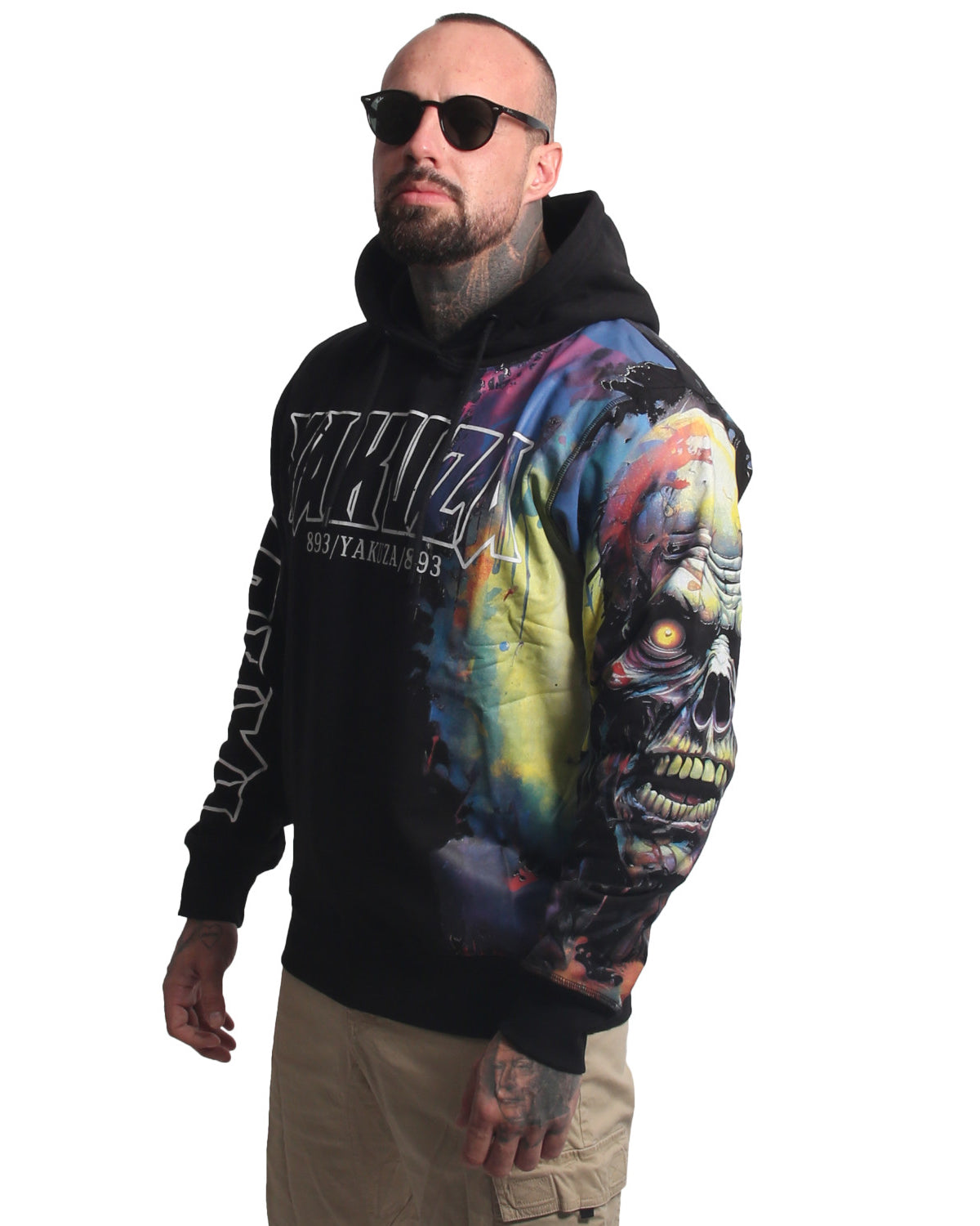 Yakuza Ink Zombie huppari - Musta